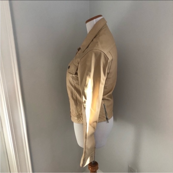 Carina New York cream leather jacket - Picture 14 of 15